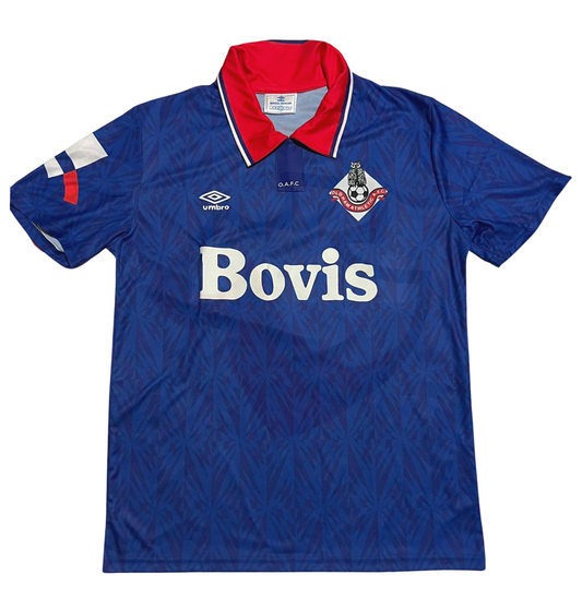 Oldham Athletic Shirt 1991-1992 Home - Retro Jerseys, Oldham Athletic Retro Jersey