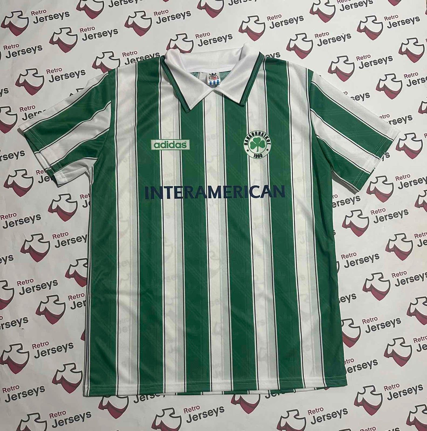 Panathinaikos Home 1995-1996 - Retro Jerseys