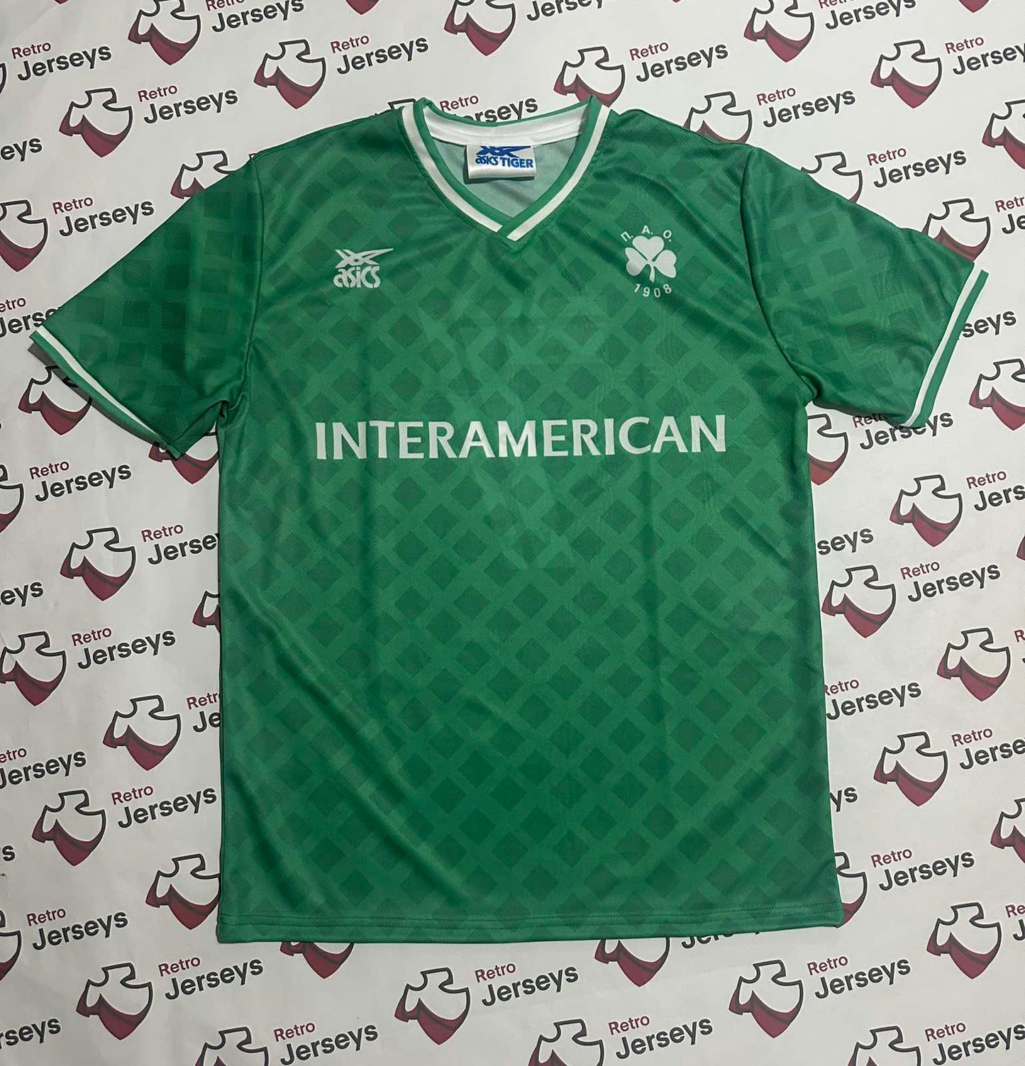 Panathinaikos Shirt 1987-1988 Home - Retro Jerseys, φανέλα Παναθηναϊκός