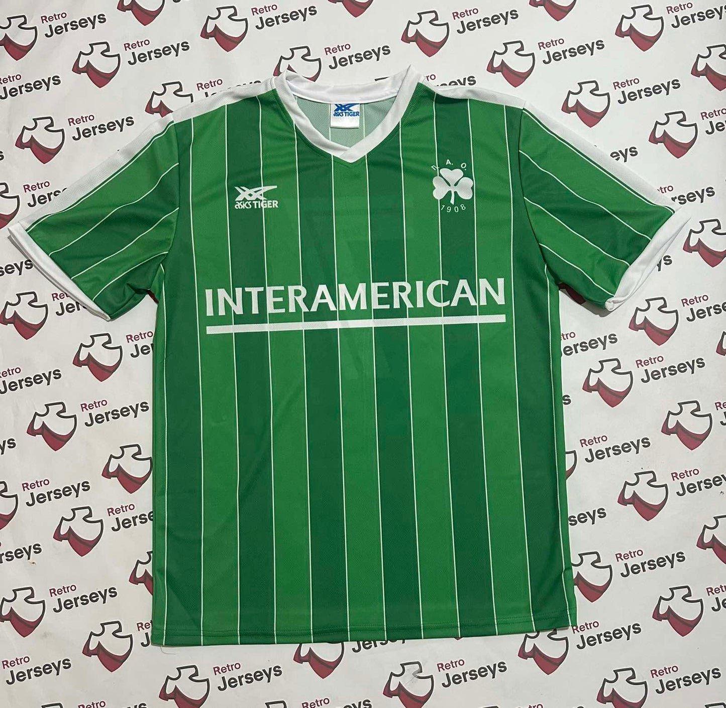 Panathinaikos Shirt 1986-1987 Home - Retro Jerseys, φανέλα Παναθηναϊκός