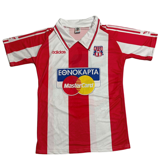 Olympiacos Piraeus Shirt 1994-1995 Home - Retro Jerseys, φανέλα Ολυμπιακός