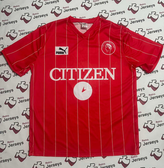 Olympiacos Piraeus Shirt 1985-1986 Home - Retro Jerseys, φανέλα Ολυμπιακός