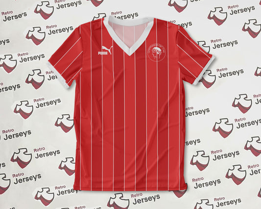 Olympiacos Piraeus Shirt 1985-1986 Home - Retro Jerseys, φανέλα Ολυμπιακός