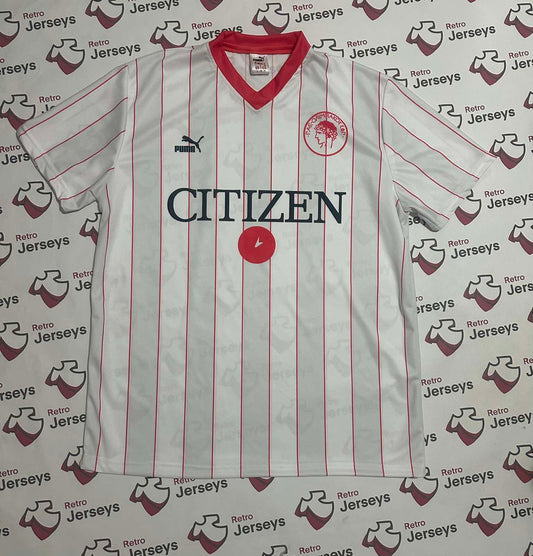 Olympiacos Piraeus Shirt 1985-1986 Away - Retro Jerseys, φανέλα Ολυμπιακός