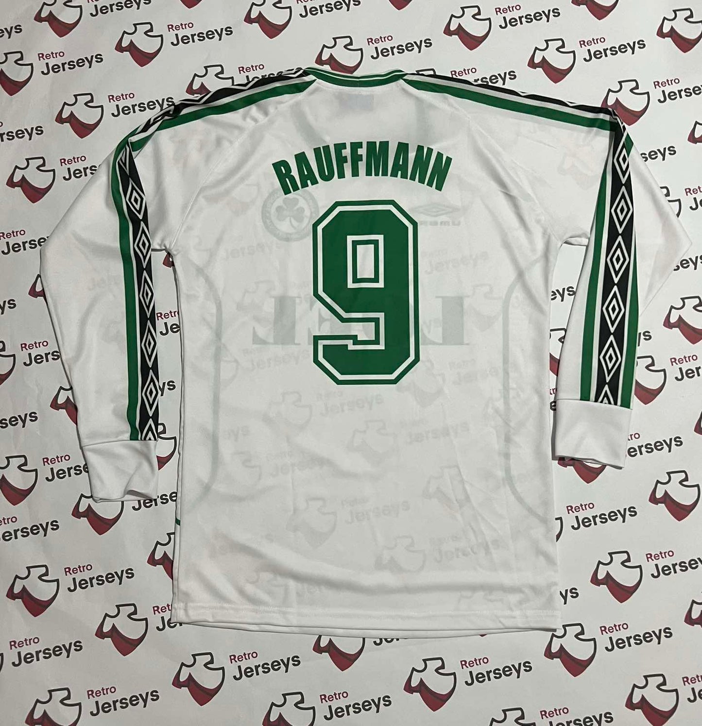 Omonia Nicosia Away 1999-2000 RAUFFMANN NO.9 - Retro Jerseys, Φανέλα Ομόνοια Λευκωσίας