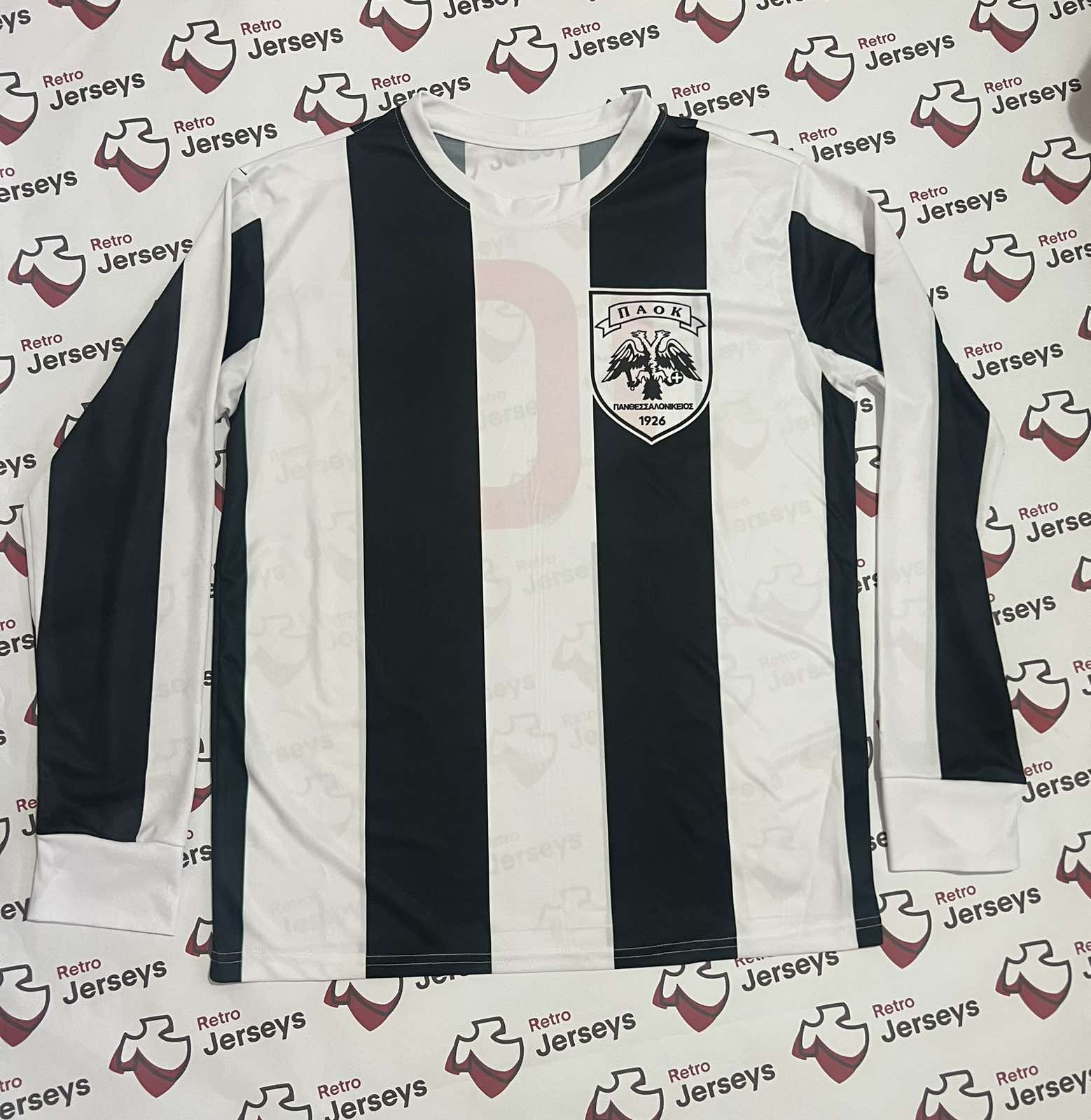 PAOK FC Shirt 1976 Champions League - Retro Jerseys, φανέλα ΠΑΟΚ - Retro Jerseys