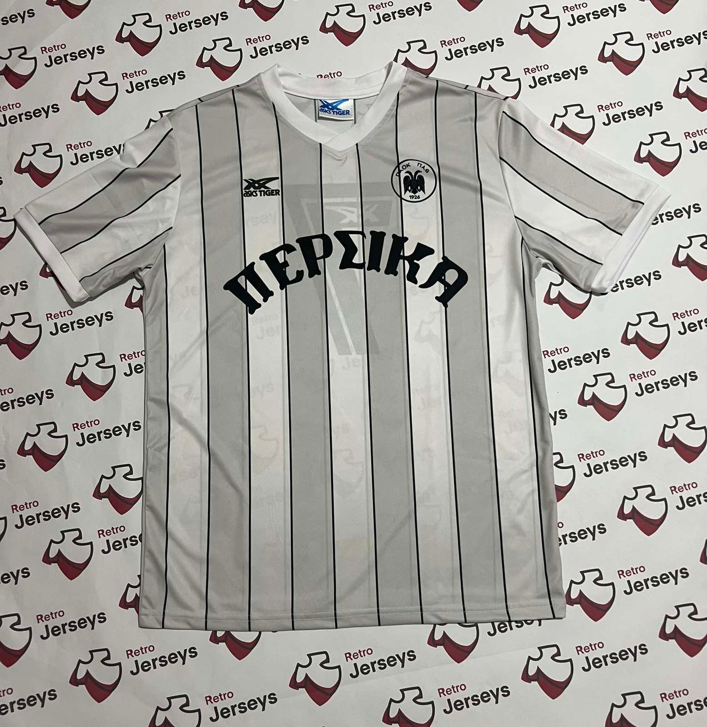 PAOK FC Shirt 1983-1988 Away - Retro Jerseys, φανέλα ΠΑΟΚ