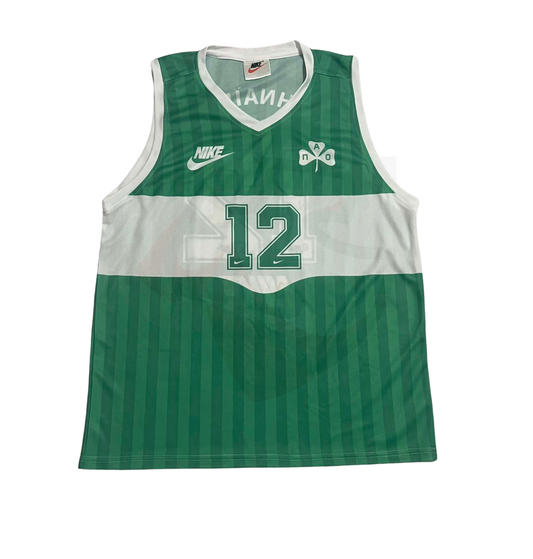 Panathinaikos Basketball Shirt 1991-1992 Home - Retro Jerseys, φανέλα Μπάσκετ Παναθηναϊκός