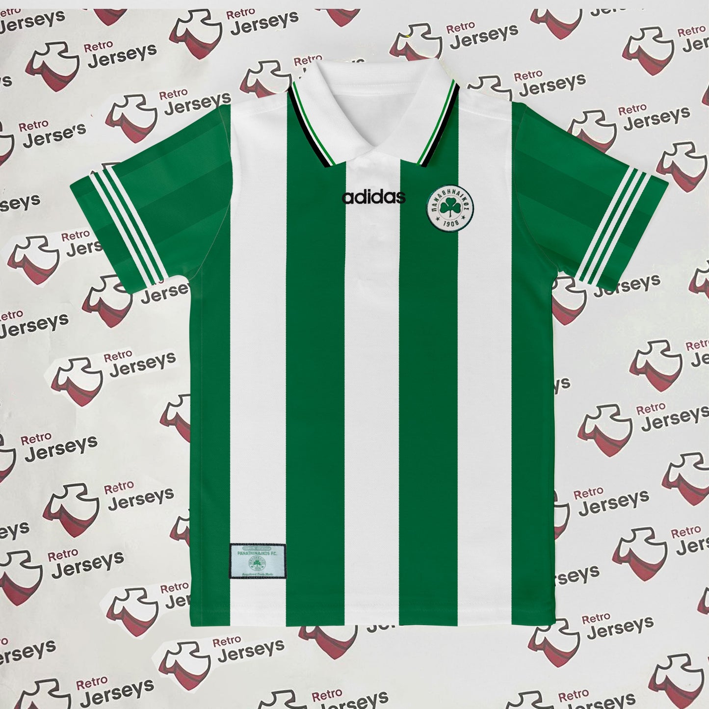 Panathinaikos Shirt 1996-1997 Third - Retro Jerseys, φανέλα Παναθηναϊκός