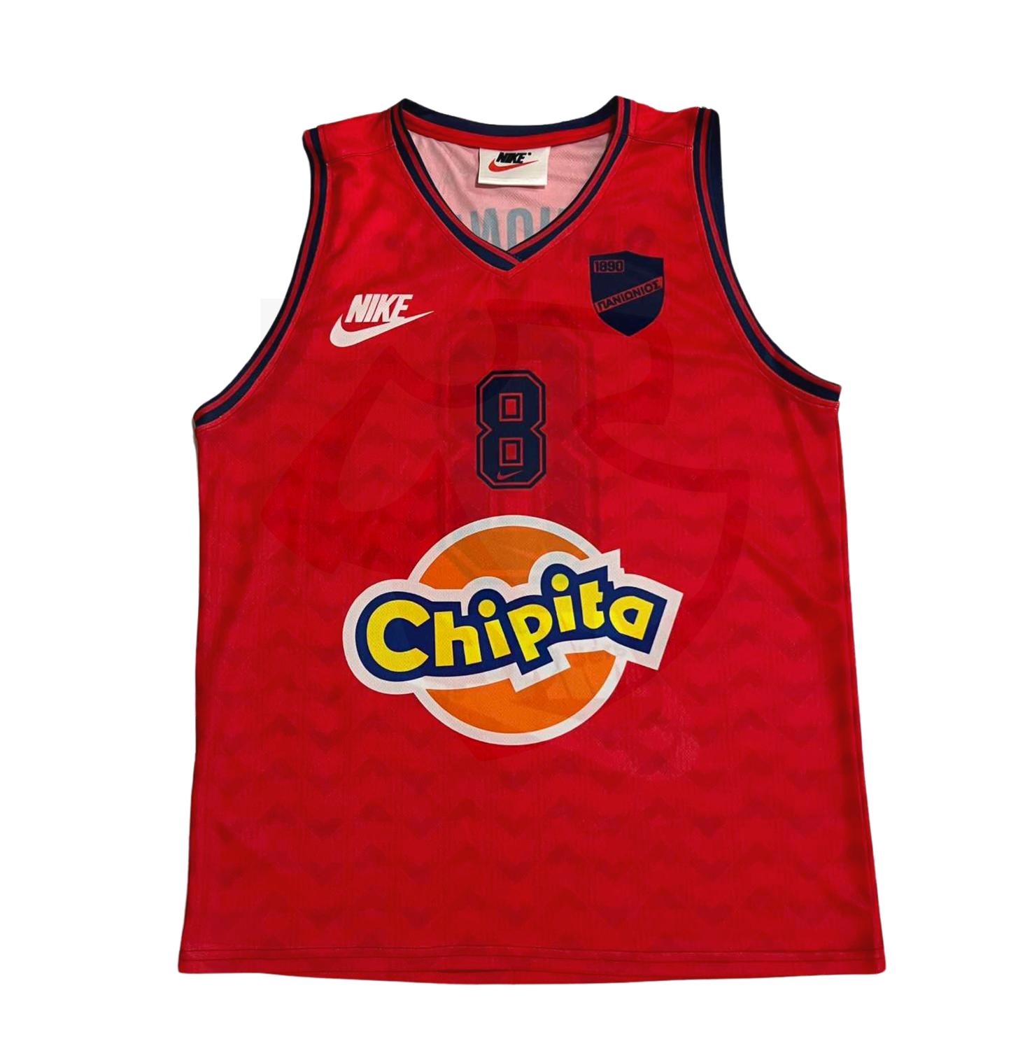 Panionios Athen Basketball Shirt 1980's Home - Retro Jerseys, φανέλα Μπάσκετ Πανιώνιος
