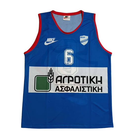 Panionios Athen Basketball Shirt 1991 Away - Retro Jerseys, φανέλα Μπάσκετ Πανιώνιος