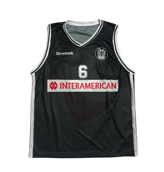 PAOK Basketball Shirt 1992-1993 Away - Retro Jerseys, Φανέλα μπάσκετ ΠΑΟΚ