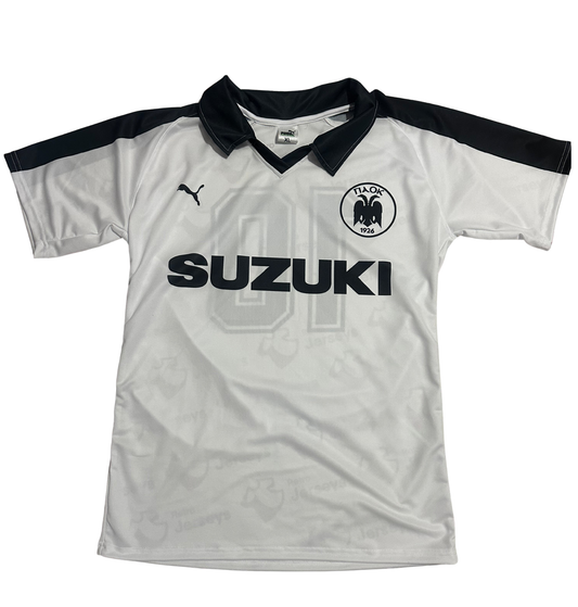 PAOK FC Shirt 1983-1984 Home - Retro Jerseys, φανέλα ΠΑΟΚ