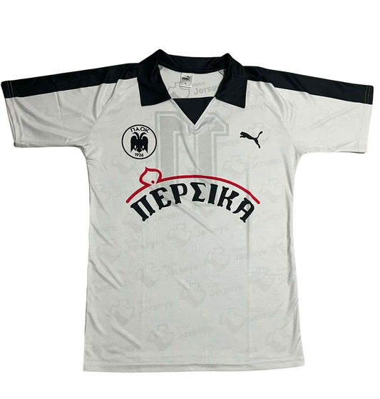 PAOK Thessaloniki Shirt 1985-1986 Home - Retro Jerseys, φανέλα ΠΑΟΚ