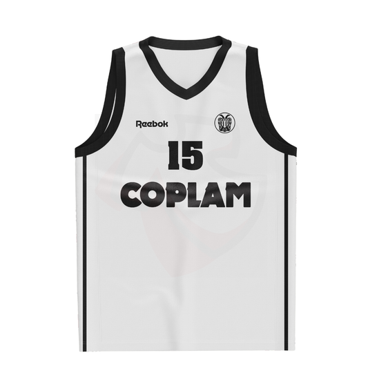 PAOK Basketball Shirt 1990-1991 Home - Retro Jerseys, Φανέλα μπάσκετ ΠΑΟΚ