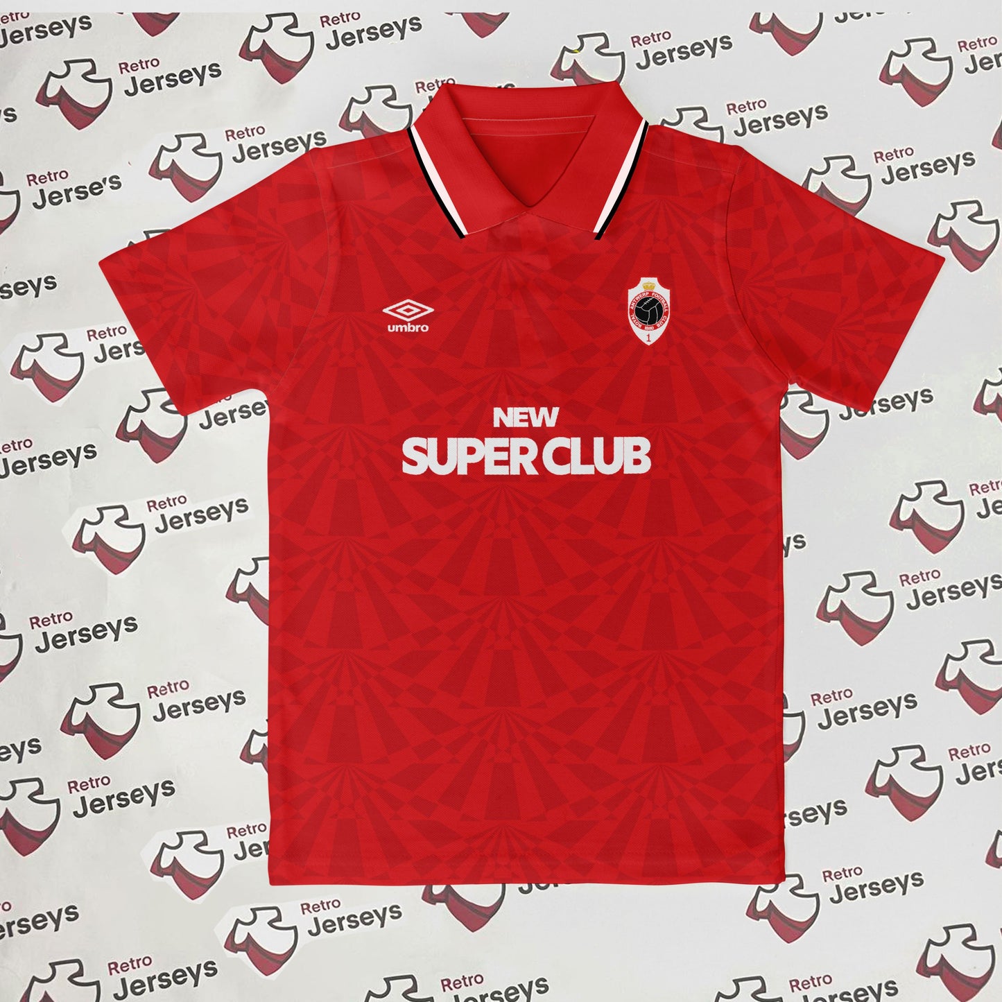 Royal Antwerp Shirt 1992-1993 Home - Retro Jerseys, Royal Antwerp Retro Shirt - Retro Jerseys