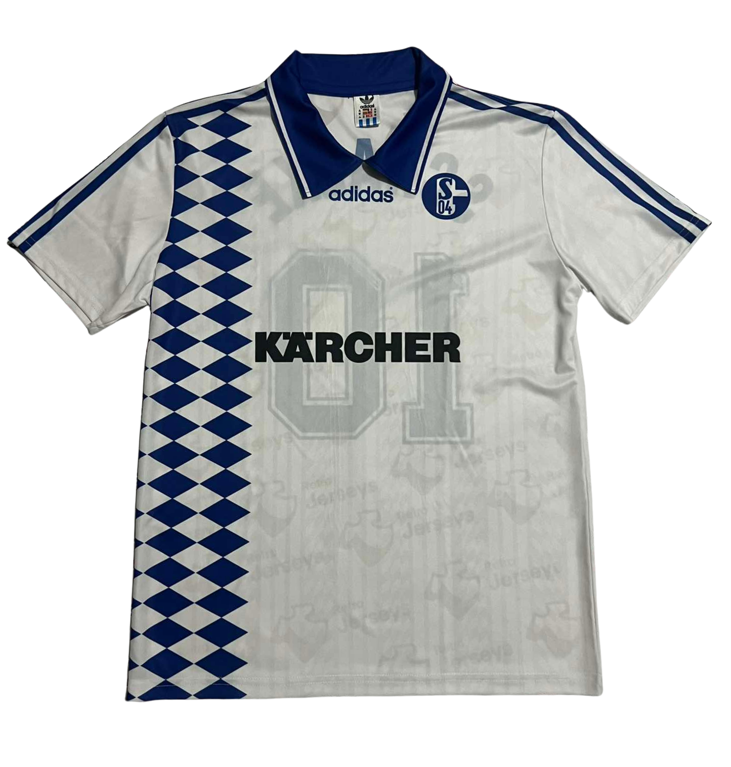 Schalke 04 Shirt 1995-1996 Home - Retro Jersey, Schalke trikot