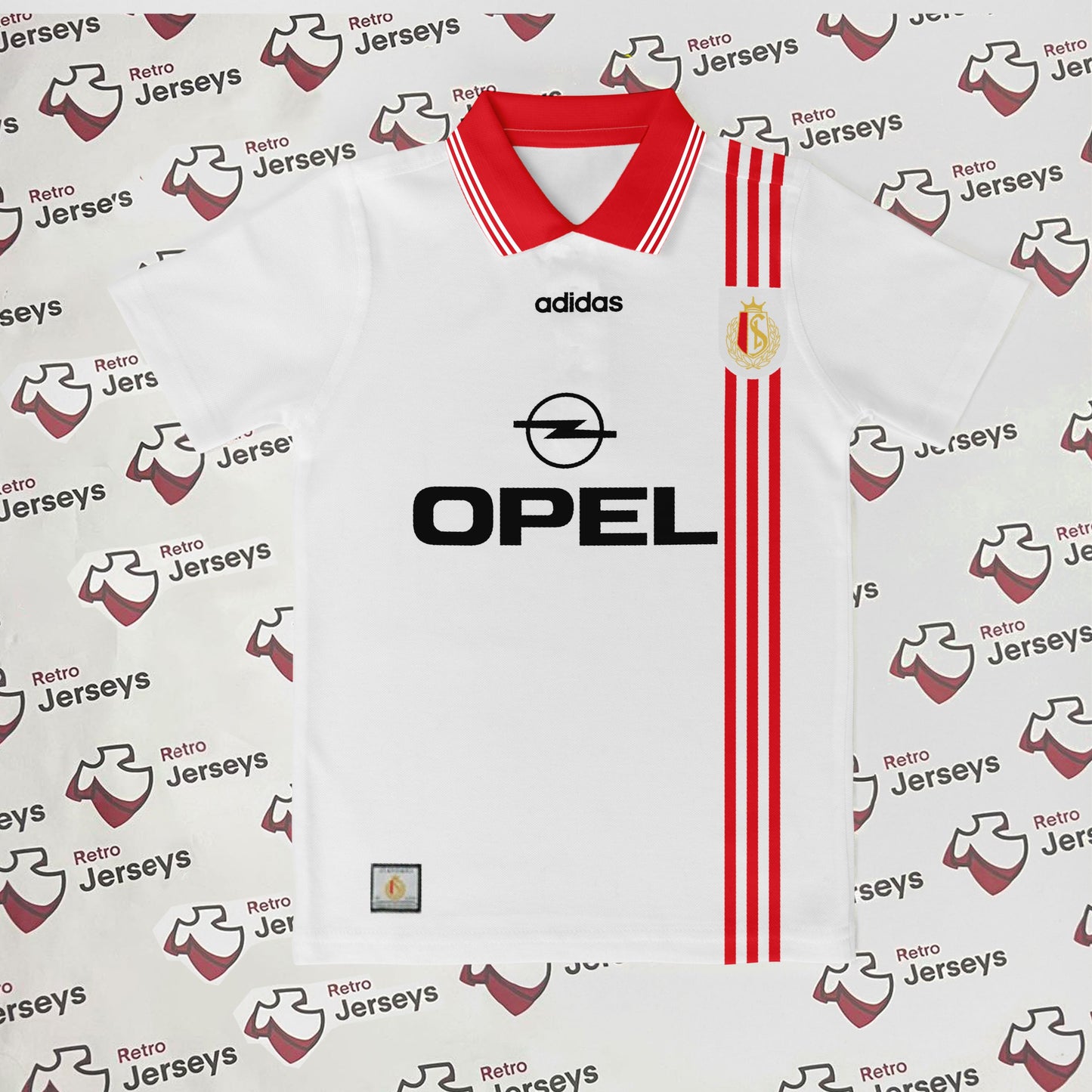 Standard Liege Shirt 1996-1997 Away - Retro Jerseys, Standard Liège Retro Shirt - Retro Jerseys
