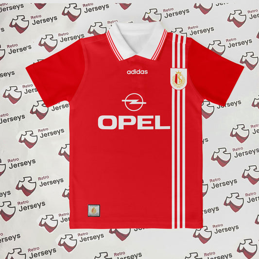 Standard Liege Shirt 1996-1997 Home - Retro Jerseys, Standard Liège Retro Shirt - Retro Jerseys