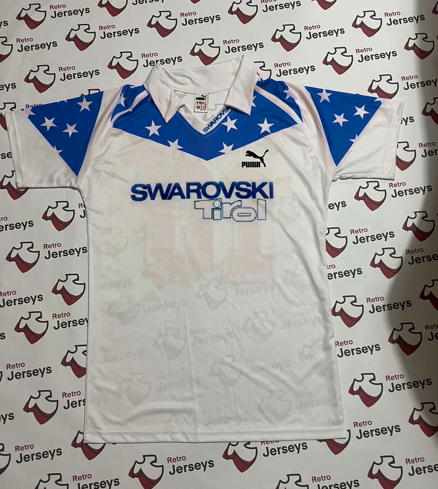 WSG Tirol Shirt 1991-1992 Home - Retro Jersey, WSG Tirol trikot, WSG Tirol Retro Trikot - Retro Jerseys