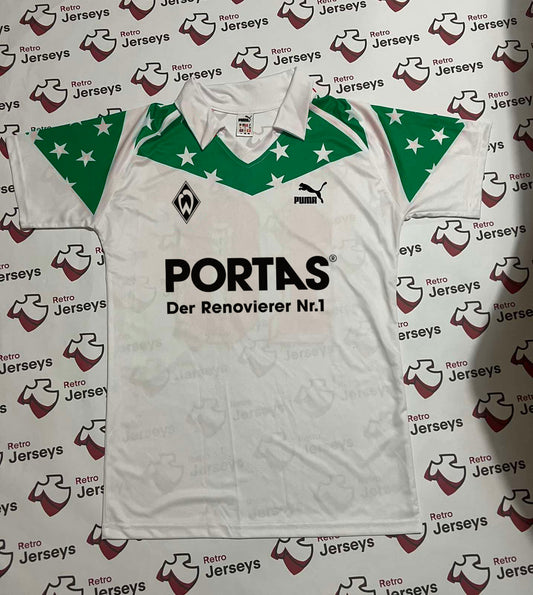 SV Werder Bremen Shirt 1989-1990 Home II - Retro Jerseys, Werder Bremen Trikot - Retro Jerseys