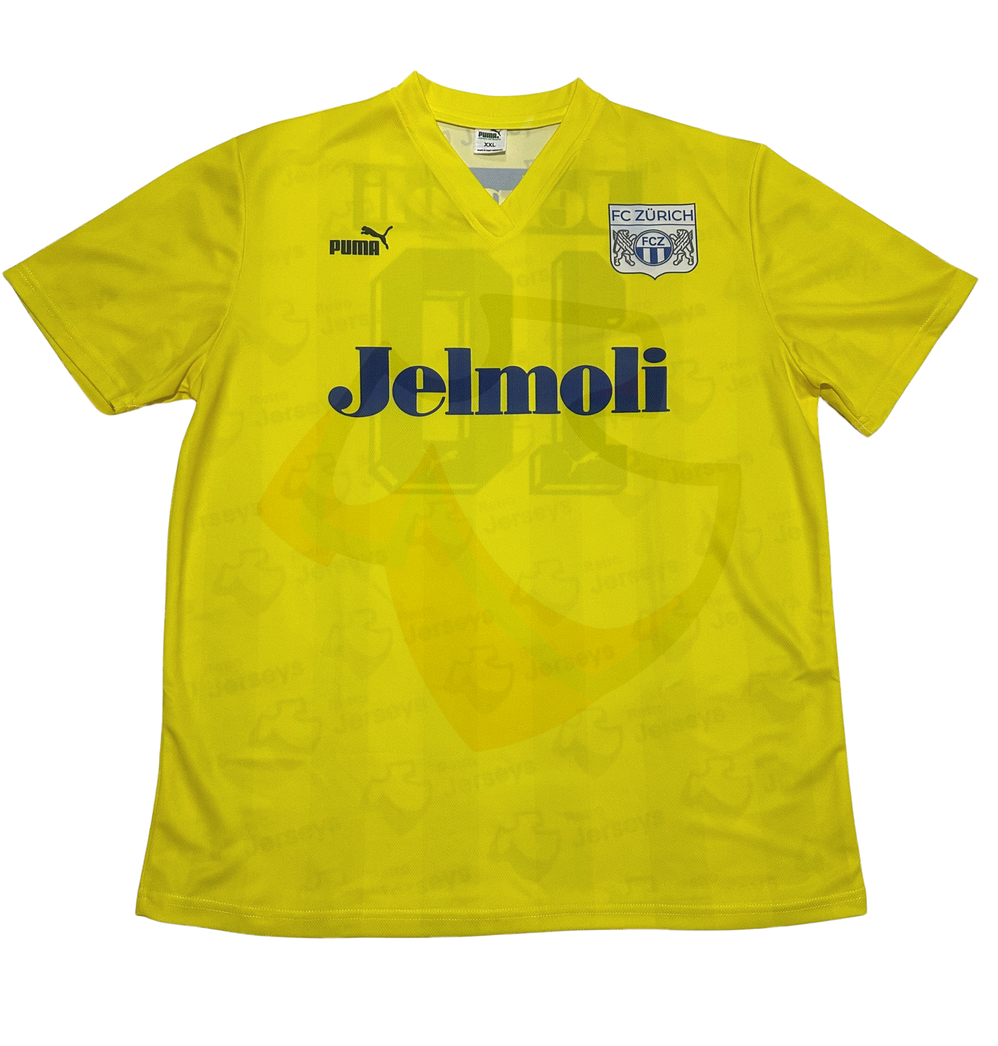 FC Zürich Shirt 1988-1990 Away - Retro Jerseys, FC Zürich Trikot, FC Zürich Retro