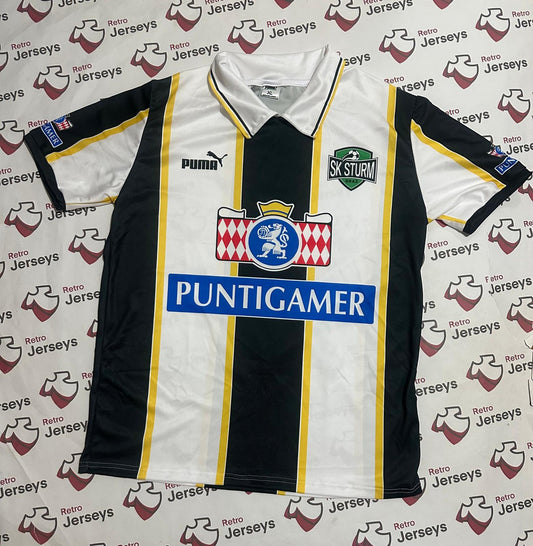 SK Sturm Graz Shirt 1996-1998 Home - Retro Jerseys, SK Sturm Graz Trikot
