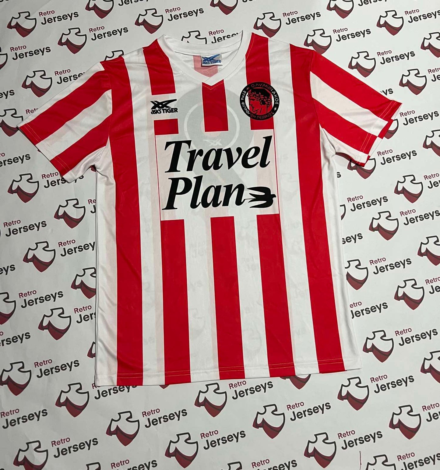 6 Jerseys AEK Athens and Olympiacos F.C Vassilis Karamitros