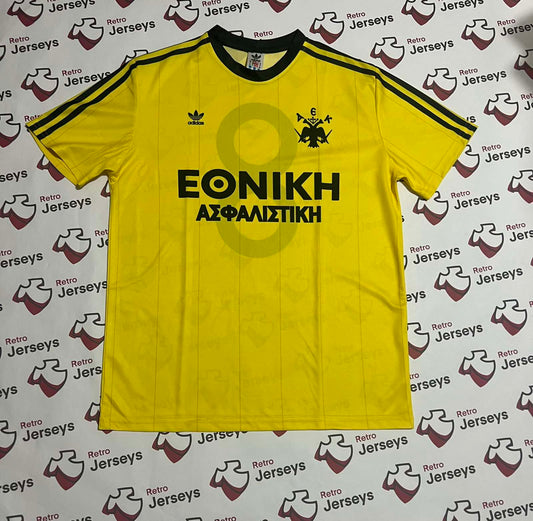 AEK Athens Shirt 1980's Cup Game - Retro Jerseys, φανέλα αεκ - Retro Jerseys