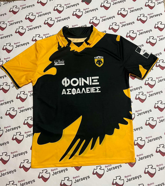 AEK Athens Shirt 1994-1995 Cup - Retro Jerseys, φανέλα αεκ - Retro Jerseys