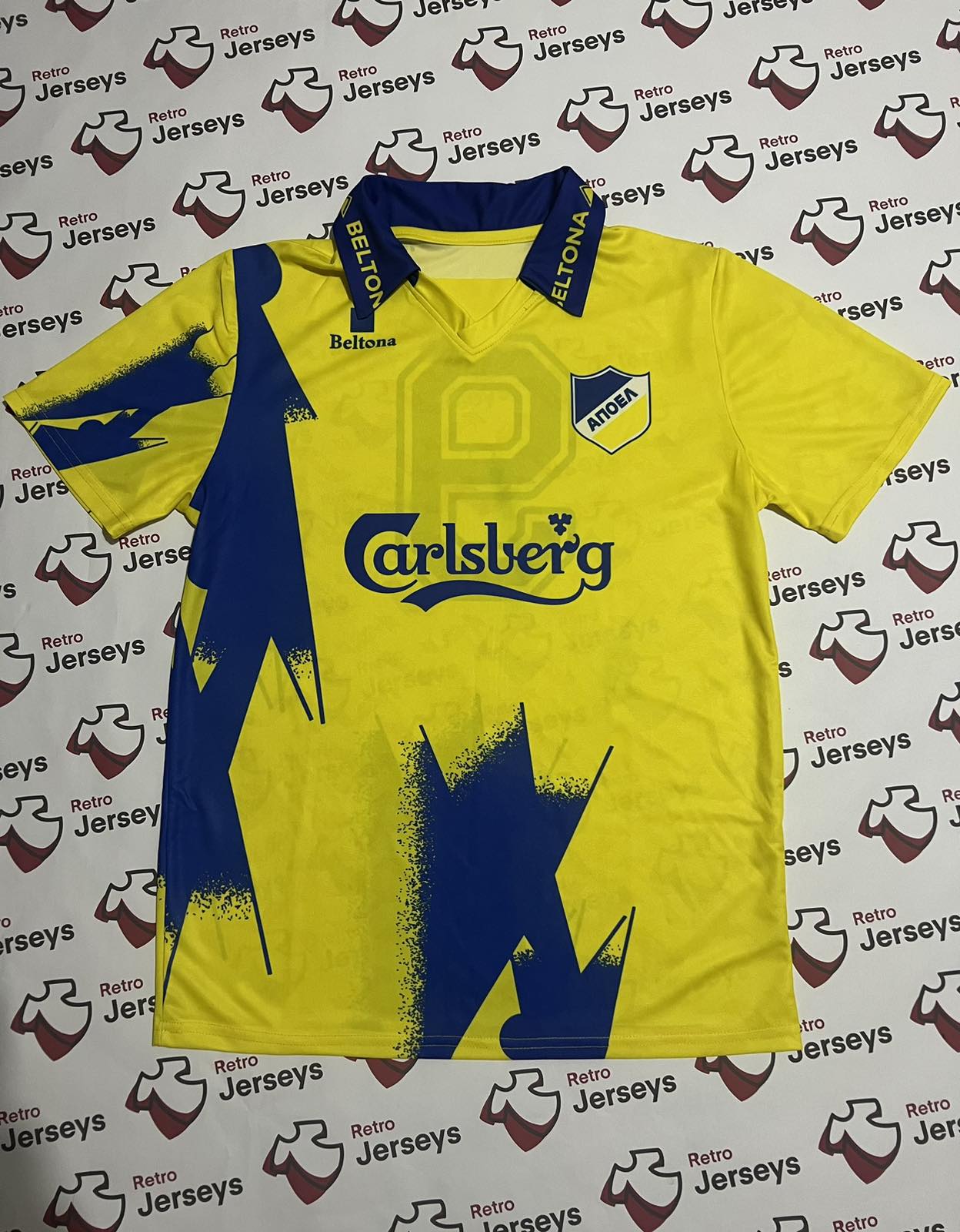 APOEL Nicosia Shirt 1995-1996 Home - Retro Jersey, φανέλα αποέλ - Retro Jerseys