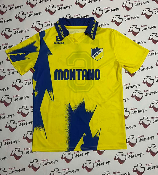 APOEL Nicosia Shirt 1995-1996 Home - Retro Jersey, φανέλα αποέλ - Retro Jerseys