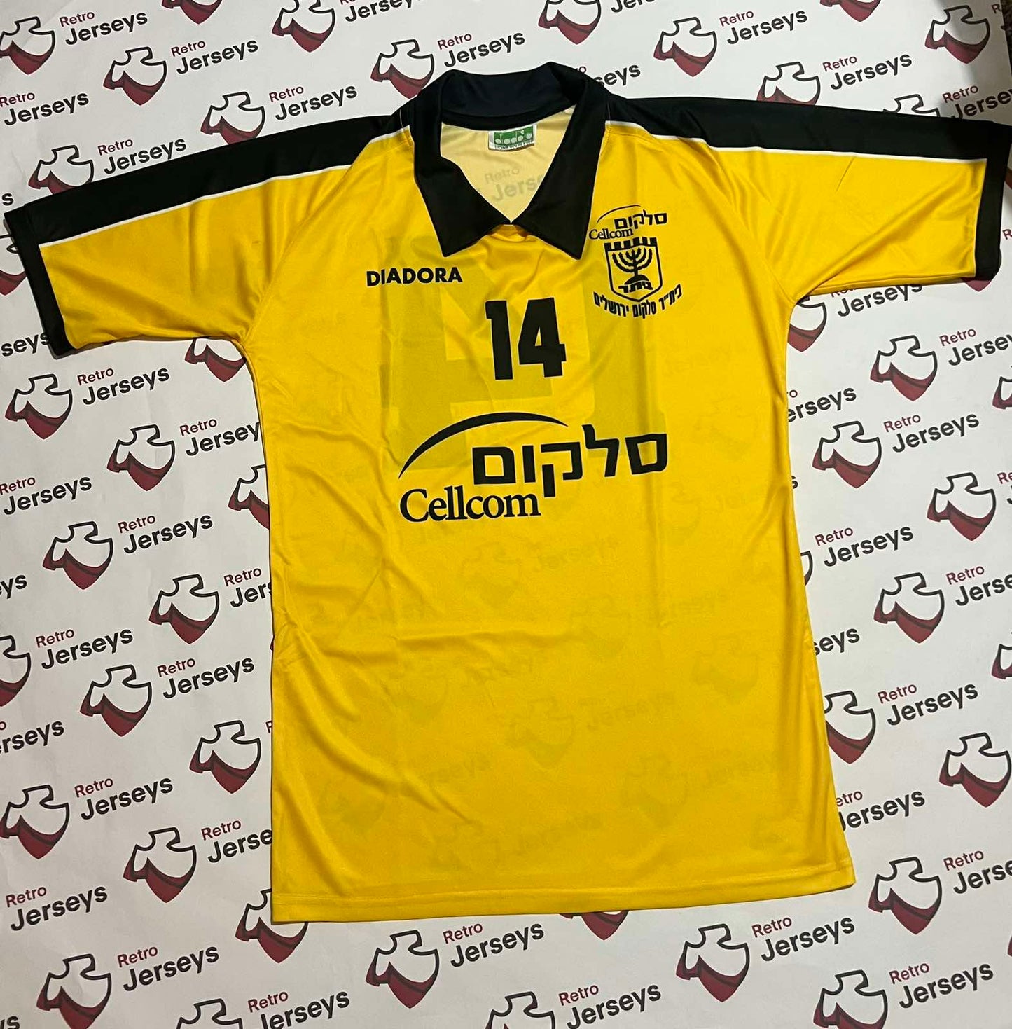 Beitar Jerusalem 1/10/1998 Shirt vs Glasgow Rangers - Retro Jerseys - Retro Jerseys