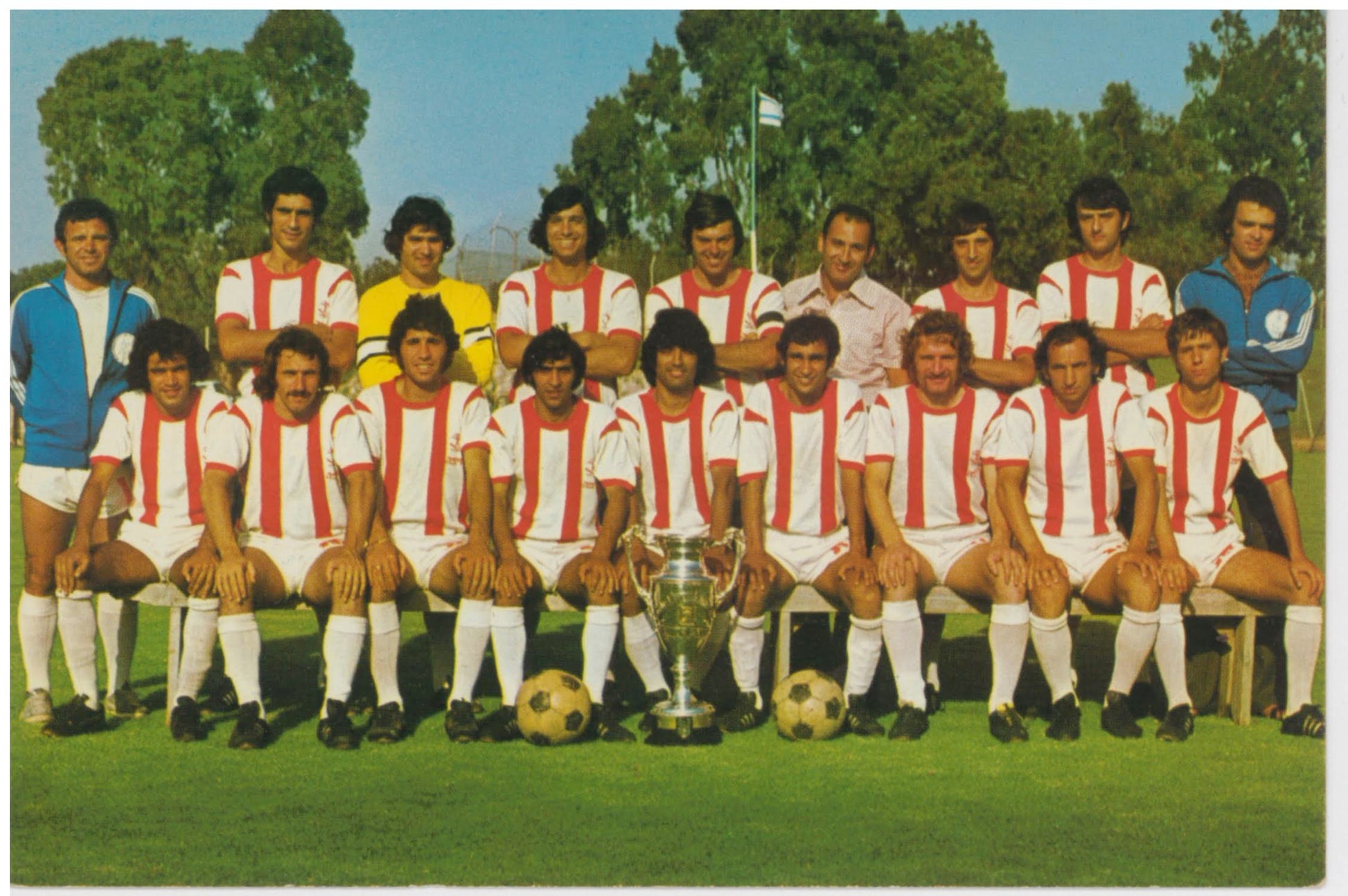 Hapoel Haifa 1973-1974 Home Cup - Retro Jerseys - Retro Jerseys