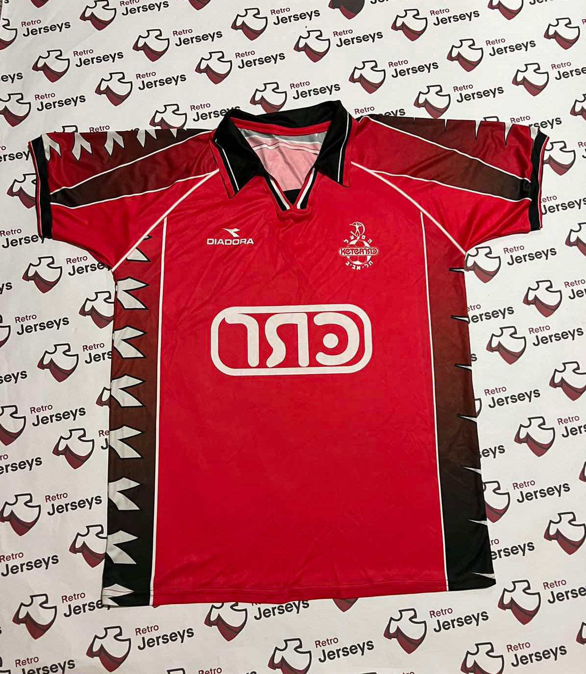 Hapoel Tel-Aviv Shirt 2002-2003 Home- Retro Jerseys, חולצה של הפועל תל אביב - Retro Jerseys