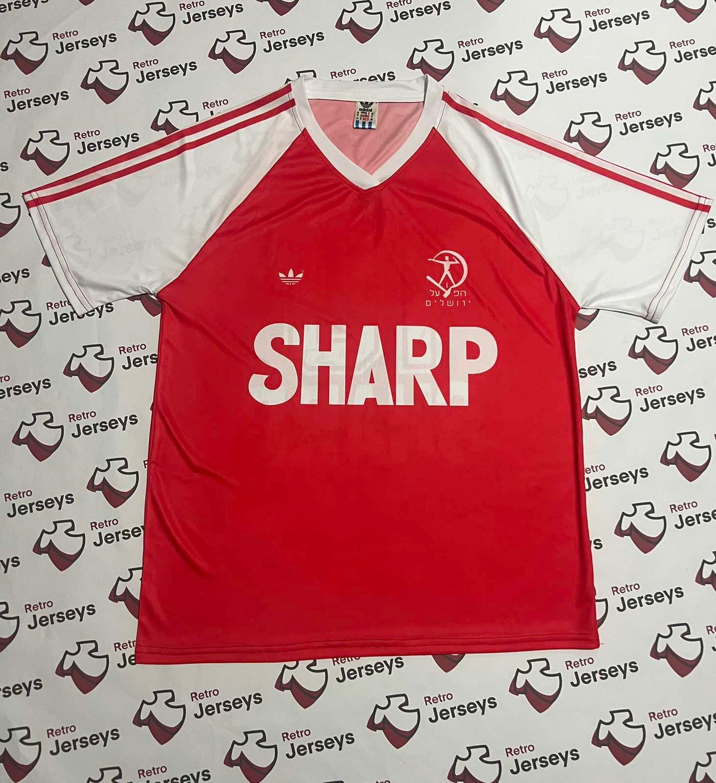 Hapoel Jerusalem Shirt 1984-85 Home - Retro Jerseys, חולצת הפועל ירושלים - Retro Jerseys