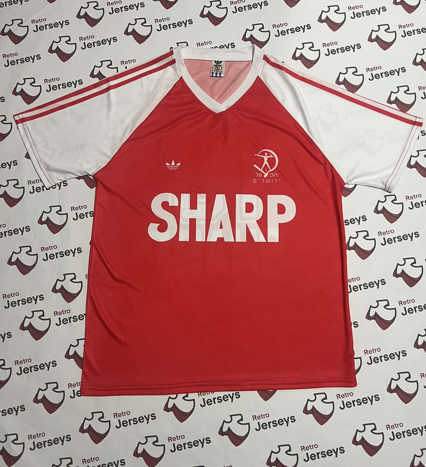 Hapoel Jerusalem Shirt 1984-85 Home - Retro Jerseys, חולצת הפועל ירושלים - Retro Jerseys