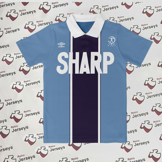 Hapoel Jerusalem Shirt 1985-86 Away - Retro Jerseys, חולצת הפועל ירושלים - Retro Jerseys