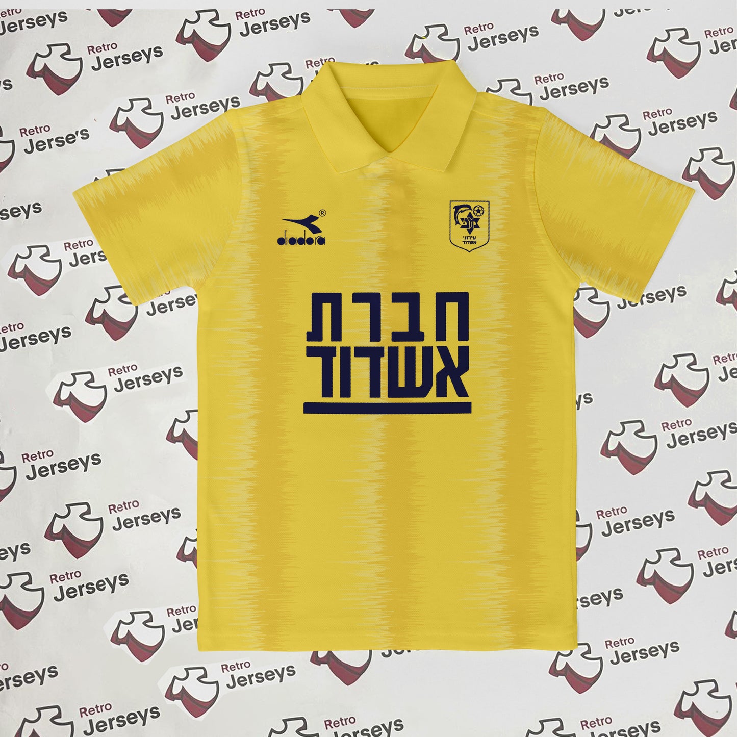Maccabi Ironi Ashdod Shirt 1991-1992 Home - Retro Jerseys, חולצה של מכבי עירוני אשדוד - Retro Jerseys