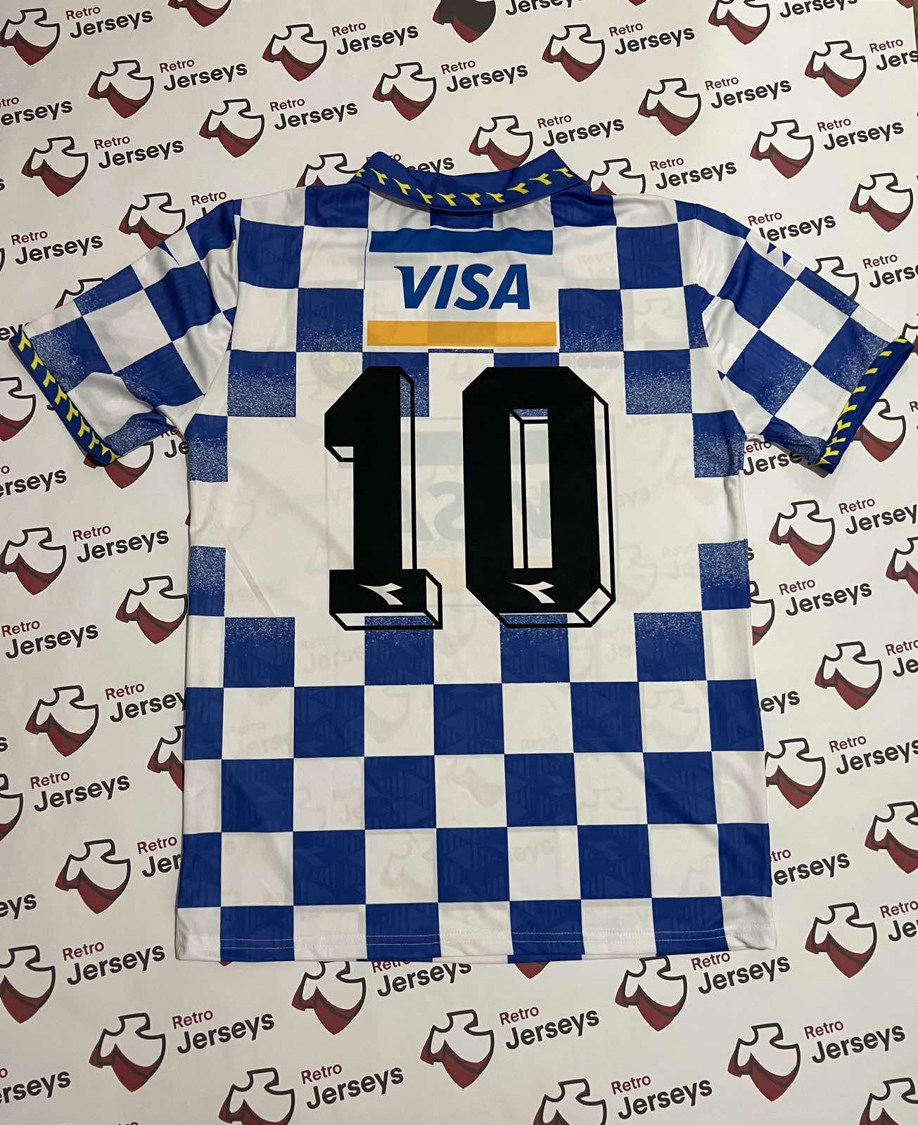 Maccabi Tel Aviv Shirt 1995-1996 Away - Retro Jerseys, חולצה של מכבי תל אביב - Retro Jerseys