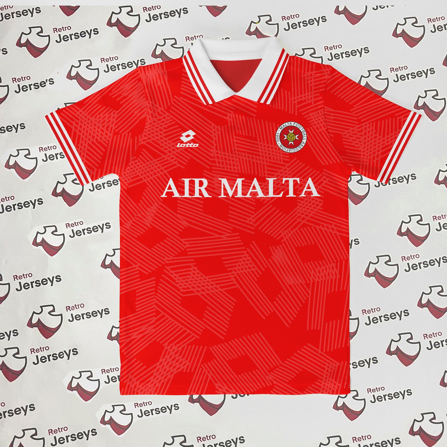 Malta National Team 1994-1995 Home - Retro Jerseys - Retro Jerseys