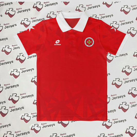 Malta National Team 1997-1998 Home - Retro Jerseys - Retro Jerseys