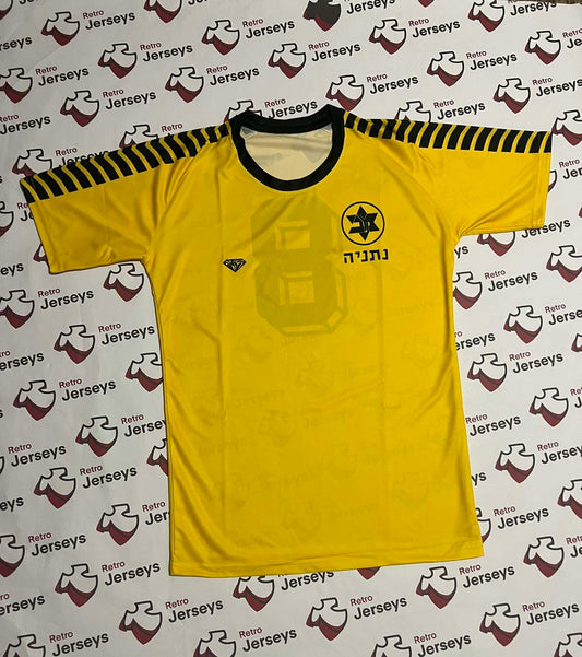 Maccabi Netanya Shirt 1977-1978 Home - Retro Jersey, חולצה של מכבי נתניה - Retro Jerseys