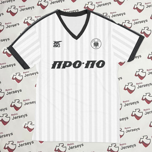 PAOK Thessaloniki Shirt 1987-1988 Home - Retro Jerseys, φανέλα ΠΑΟΚ - Retro Jerseys