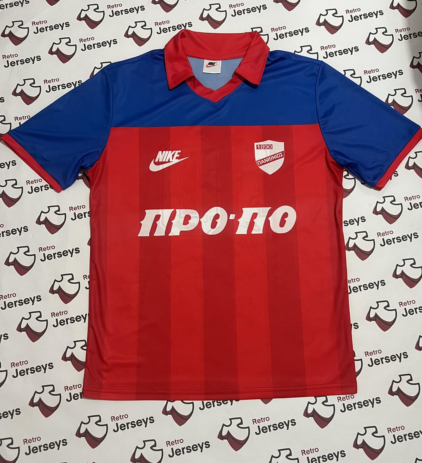 Panionios Shirt 1987-1988 Away - Retro Jerseys, φανέλα Πανιώνιος - Retro Jerseys