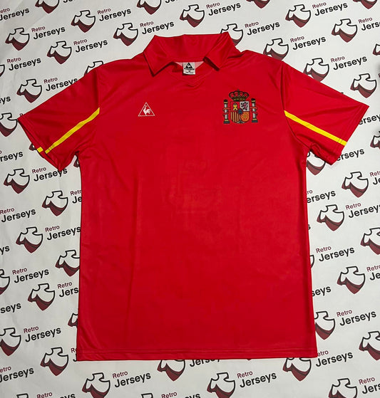 Spain National Shirt 1986-1987 Home - Retro Jerseys, camiseta nacional de españa - Retro Jerseys