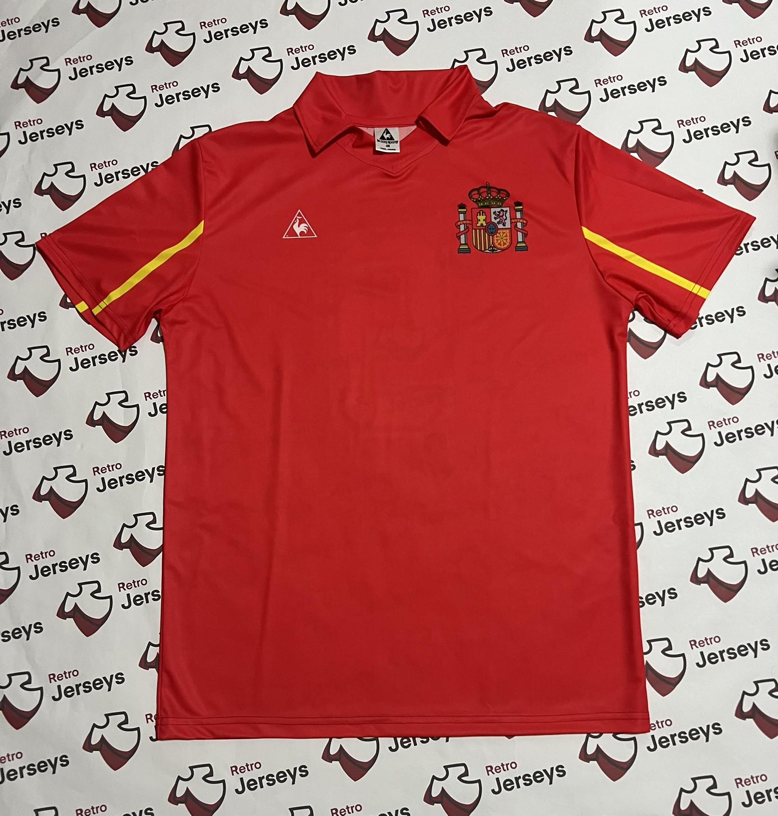 Spain National Shirt 1986-1987 Home - Retro Jerseys, camiseta nacional de españa - Retro Jerseys