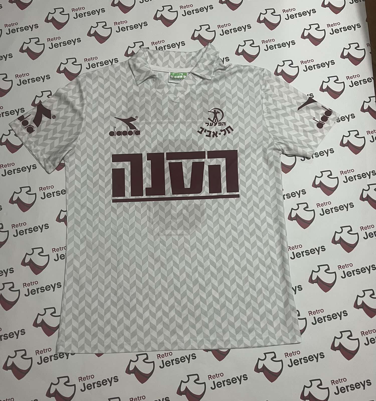 Hapoel Tel Aviv Shirt 1991-1992 Away - Retro Jerseys, חולצה של הפועל תל אביב - Retro Jerseys