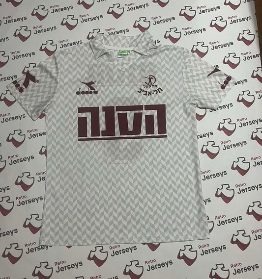 Hapoel Tel Aviv Shirt 1991-1992 Away - Retro Jerseys, חולצה של הפועל תל אביב - Retro Jerseys