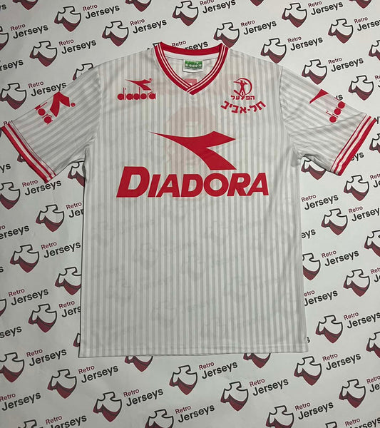 Hapoel Tel-Aviv Shirt 1989-1990 Away - Retro Jerseys, חולצה של הפועל תל אביב - Retro Jerseys